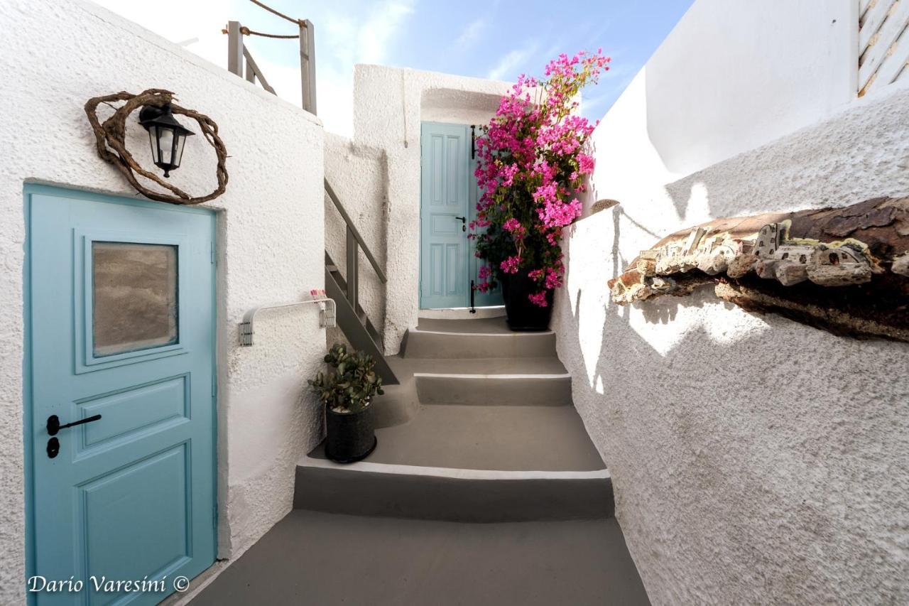 Santorinian Lava House Villa Pyrgos Kallistis Bagian luar foto